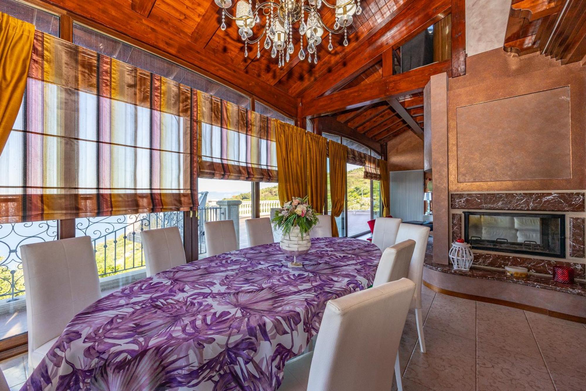 Villa Rosaria con spa e piscina interna Gioiosa Marea Esterno foto